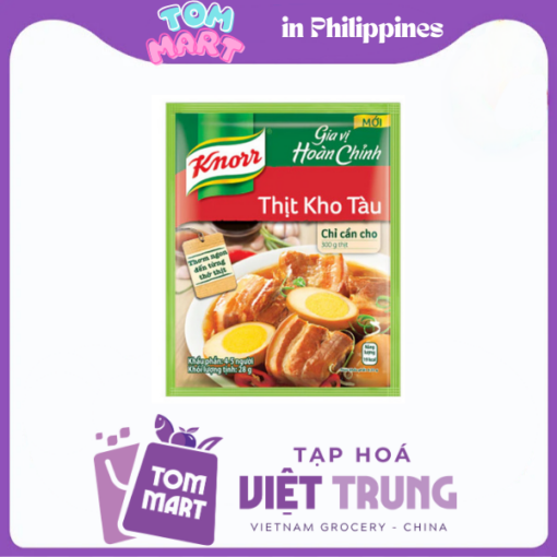 Gia vị thịt kho tàu Knorr gói 28gr