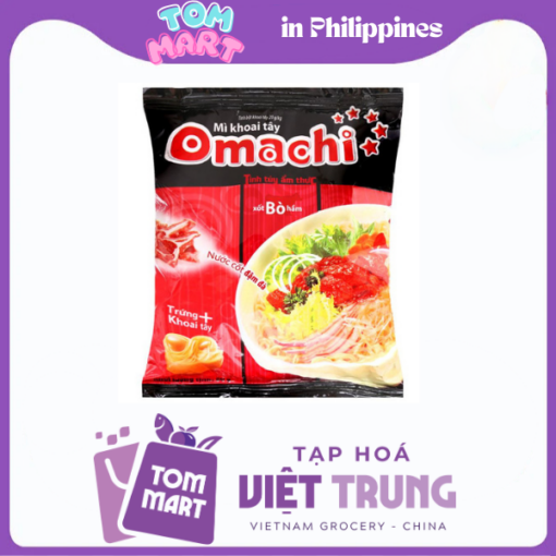 Omachi xốt bò hầm gói 80gr