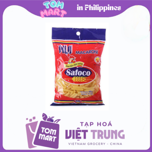 Nui ống lớn Safoco gói 400gr