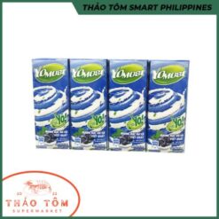 Sữa chua uống hương bạc hà và việt quất YoMost 170ml ( 4 hộp )