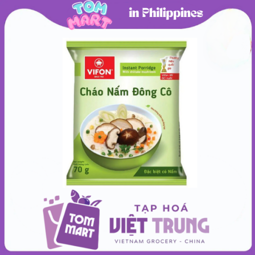 Cháo Nấm Đông Cô Vifon 70g