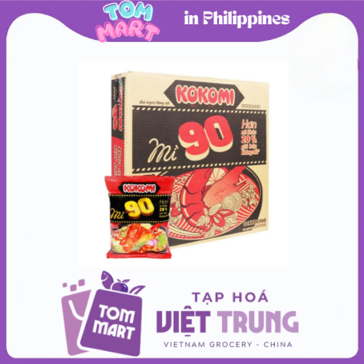 Mì Kokomi Đại 90 Tôm chua cay 90gr (Thùng 30 gói)