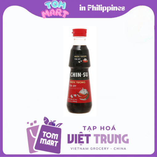 Nước tương tỏi ớt Chinsu 330ml