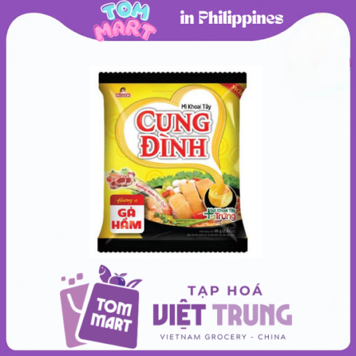 Mì khoai tây Cung Đình gà hầm gói 80gr