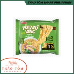 Mì Potato King vị gà hấp hành gói 89g