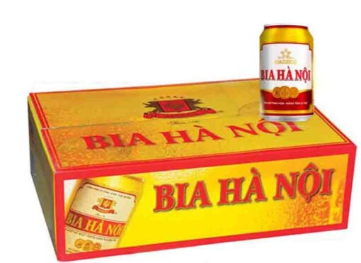 Bia Hà Nội Habeco thùng 24 lon x 330ml