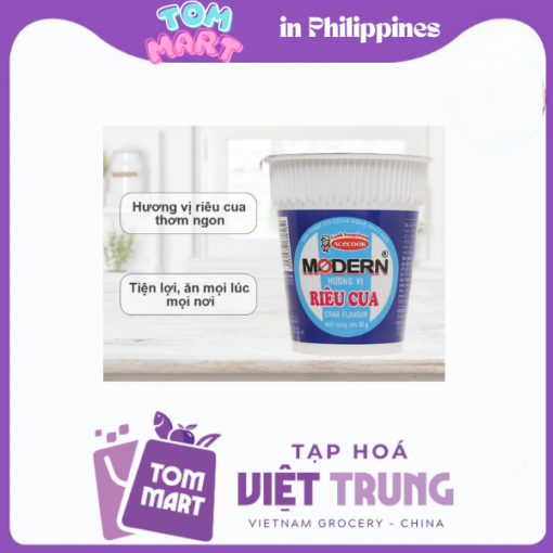 Mì Modern riêu cua ly 65g