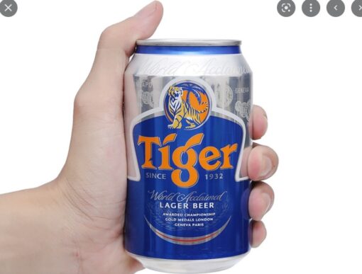 Bia Tiger lon x 330ml