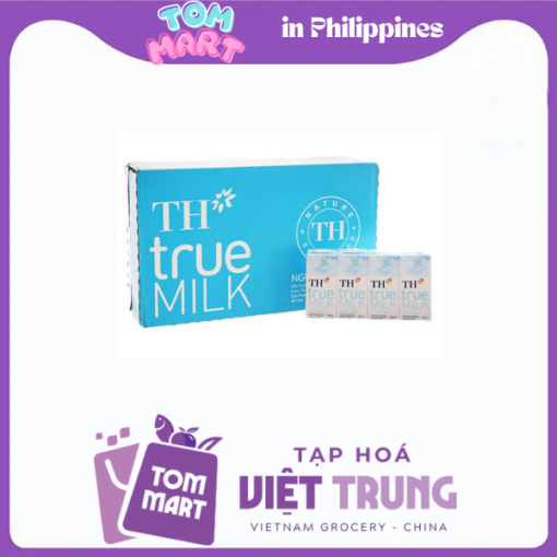 Sữa Tươi Tiệt Trùng Nguyên Chất TH true MILK/ 48 hộp