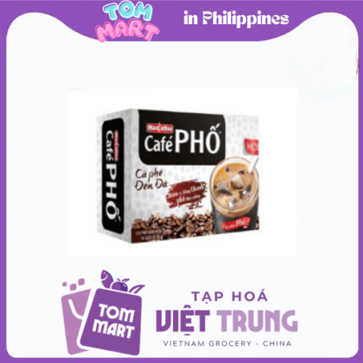 Cà Phê Phố Đen Đá MacCoffee (10 Gói x 16g)