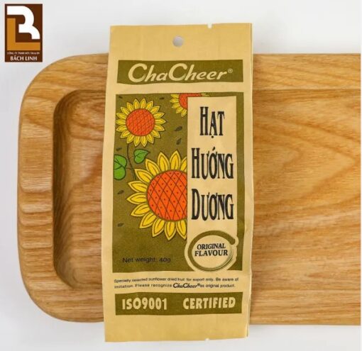 Hạt hướng dương CHACHEER NGUYÊN VỊ-ORIGINAL FLAVOUR bịch 130g