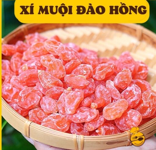 Xí Muội Đào Hồng Phấn - Ô Mai Đào Chua Ngọt - bịch