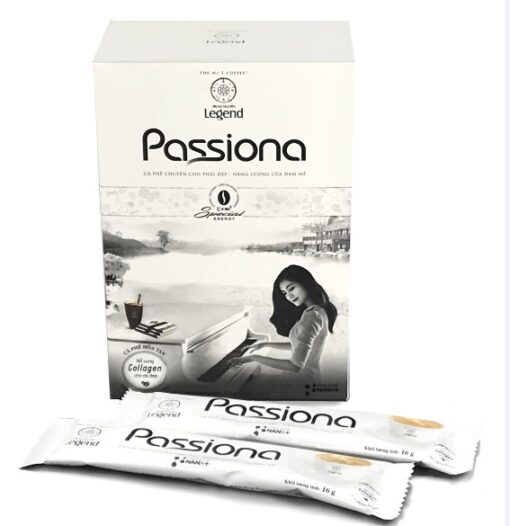 Cà phê sữa Trung Nguyên Passiona 224g ( 14 gói )