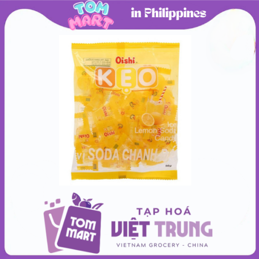 Kẹo soda chanh đá Oishi gói 85g