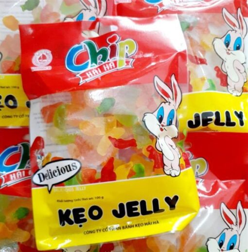 Kẹo dẻo Hải Hà Jelly Chip gói 16g