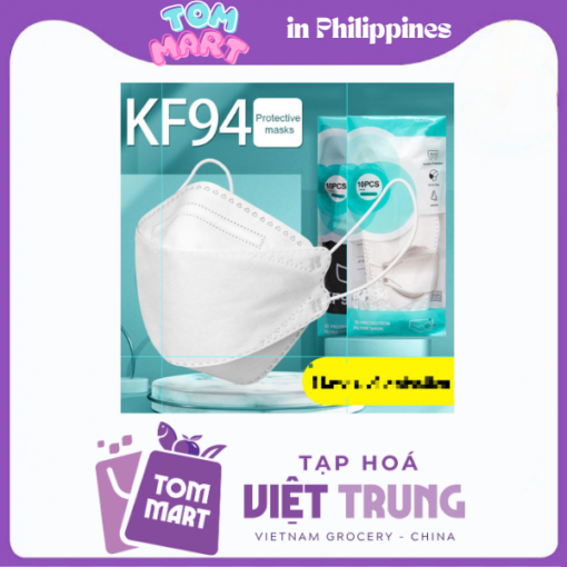 Khẩu trang KF94 4D kháng khuẩn VD Mask chống bụi mịn cao cấp Hàn Quốc - Bịch 10 cái