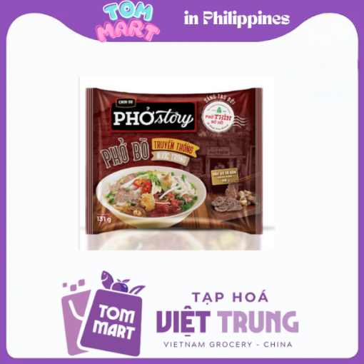 Phở bò Chinsu bắp bò và gân nguyên miếng 131g