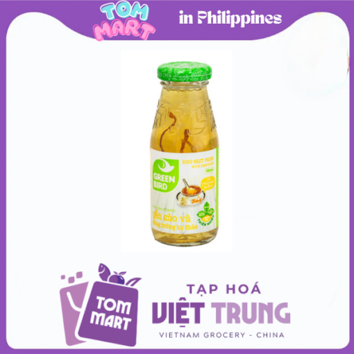 Nước Yến Sào Đông Trùng Hạ Thảo Green Bird 185ml