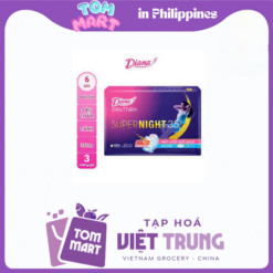 Băng Vệ Sinh Diana Ban Đêm Super Night 29cm – Bịch 4 Miếng