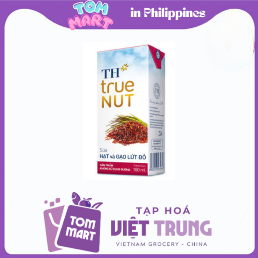 Sữa hạt và gạo lứt đỏ TH true NUT 180ml