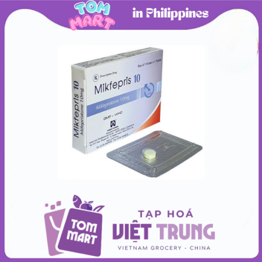 Thuốc Tránh Thai Khẩn Cấp Mikfepris 10Mg (Mifepristone) Nam Hà (1 Viên)